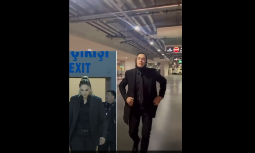 تقلید شهربانو منصوریان از مربی ترکیه‌ای