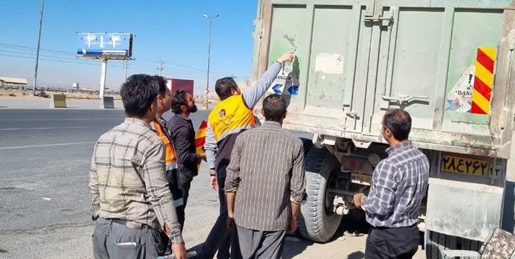 خودروهای سنگین و نیمه سنگین در اصفهان ایمن می‌شوند
