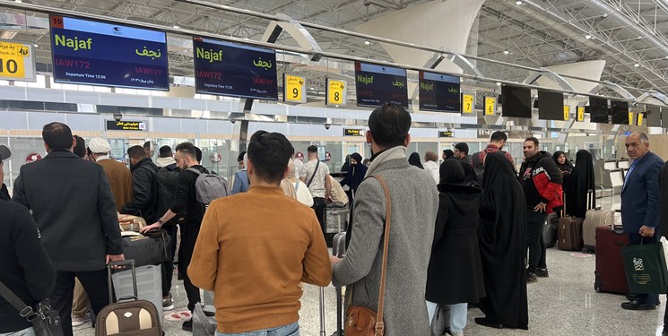 افزایش پروازهای عتبات در فرودگاه اصفهان