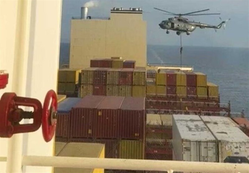 سپاه یک کشتی اسرائیلی را توقیف کرد I ببینید