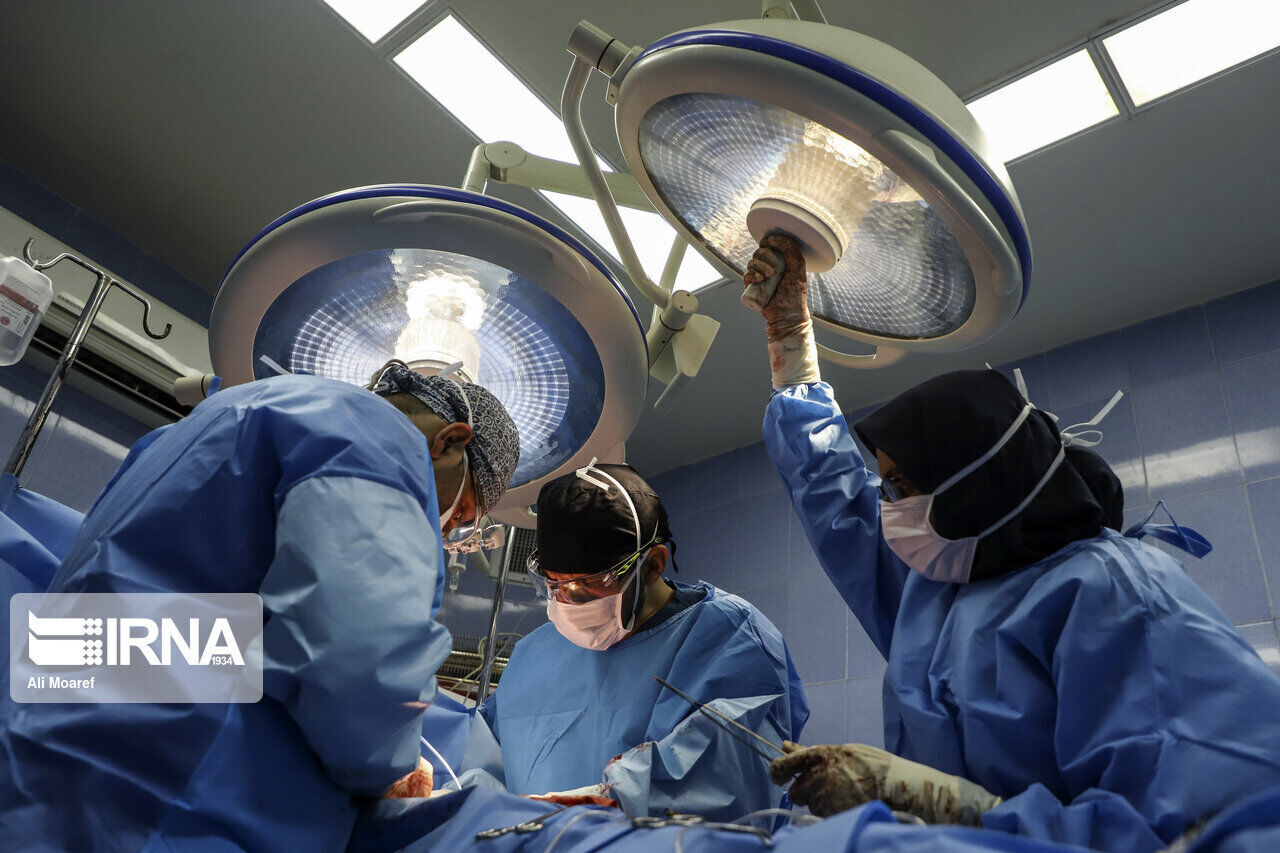 عمل جراحی «فتق دیافراگم» بر روی نوزاد ۲ روزه در اصفهان انجام شد