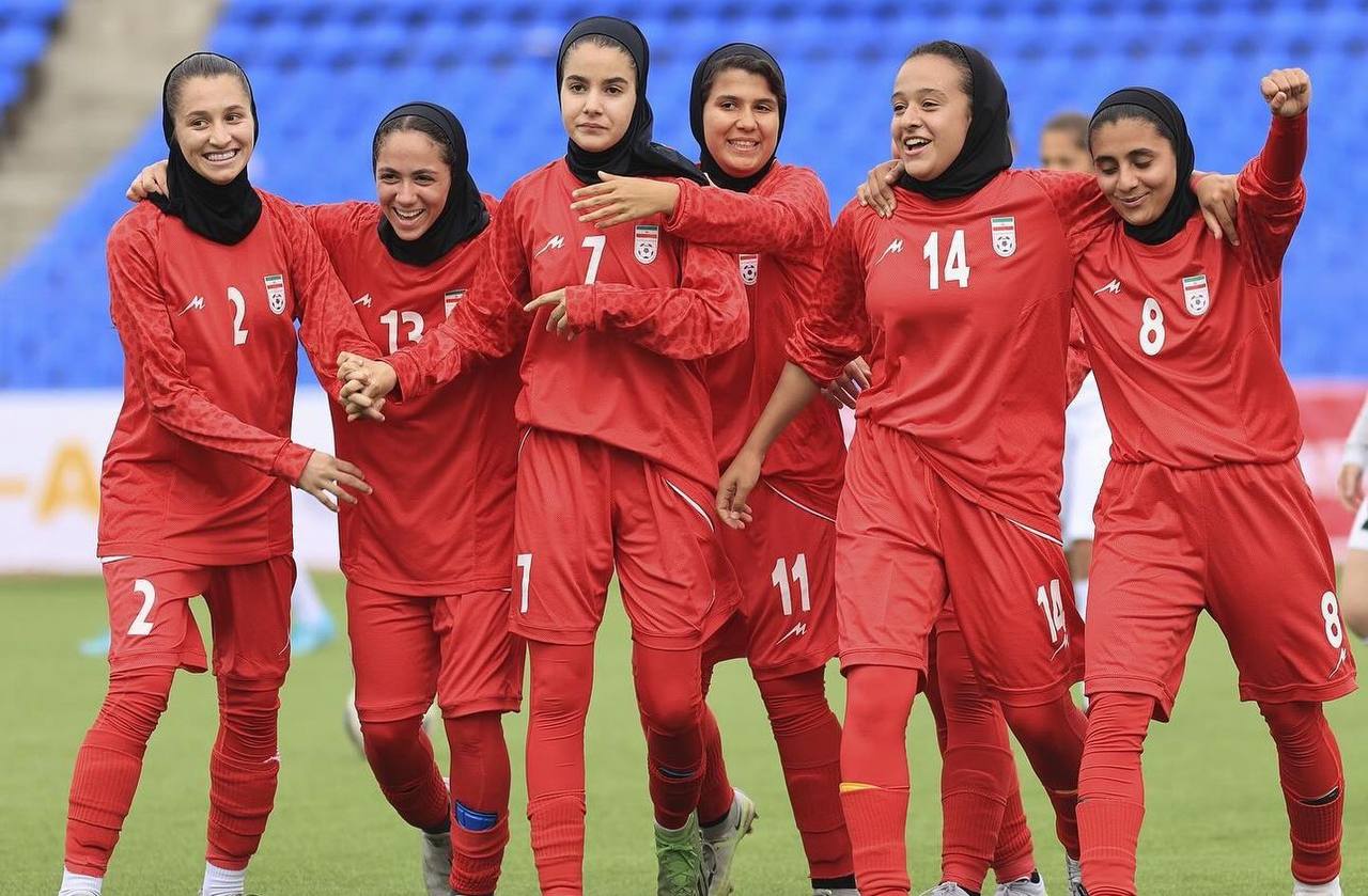 هت‌تریک پیروزی‌ دختران ایرانی در کافا: ۱۶ گل در ۳ بازی!