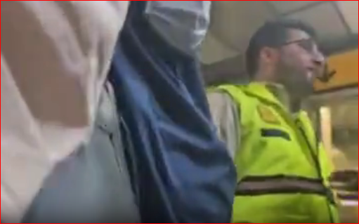 حضور بیشمار نیروی‌انتظامی در مترو برخورد با بی‌حجابی I ببینید