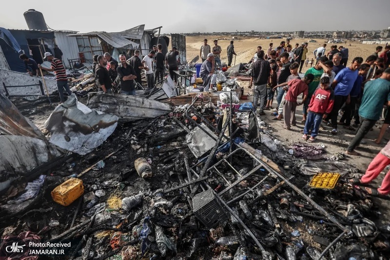 جنایت وحشتناک اسرائیل در رفح/ نتانیاهو زنده زنده مردم را آتش زَد