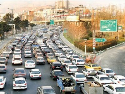 جریمه ۳۵۰ هزار تومانی برای خودروهای تک‌سرنشین در اتوبان همت