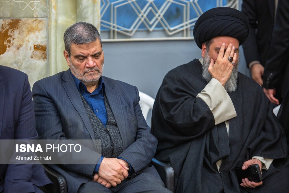 مراسم بزرگداشت قاضی رازینی و مقیسه در مسجد اعظم قم ‎ Iببینید