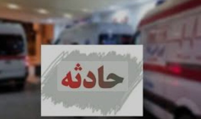 تصادف مرگبار خودروی پژو با تیر تابلو راهنمایی رانندگی