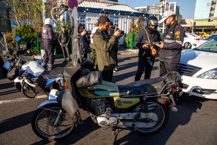 پلیس: دست‌کاری در اعداد مندرج در شاسی موتور سیکلت و پوشاندن پلاک، جرم است