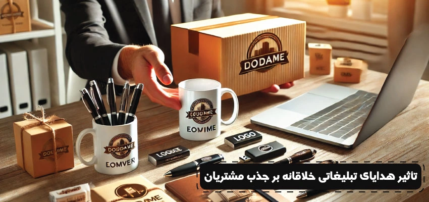 تأثیر هدایای تبلیغاتی خلاقانه بر جذب مشتریان