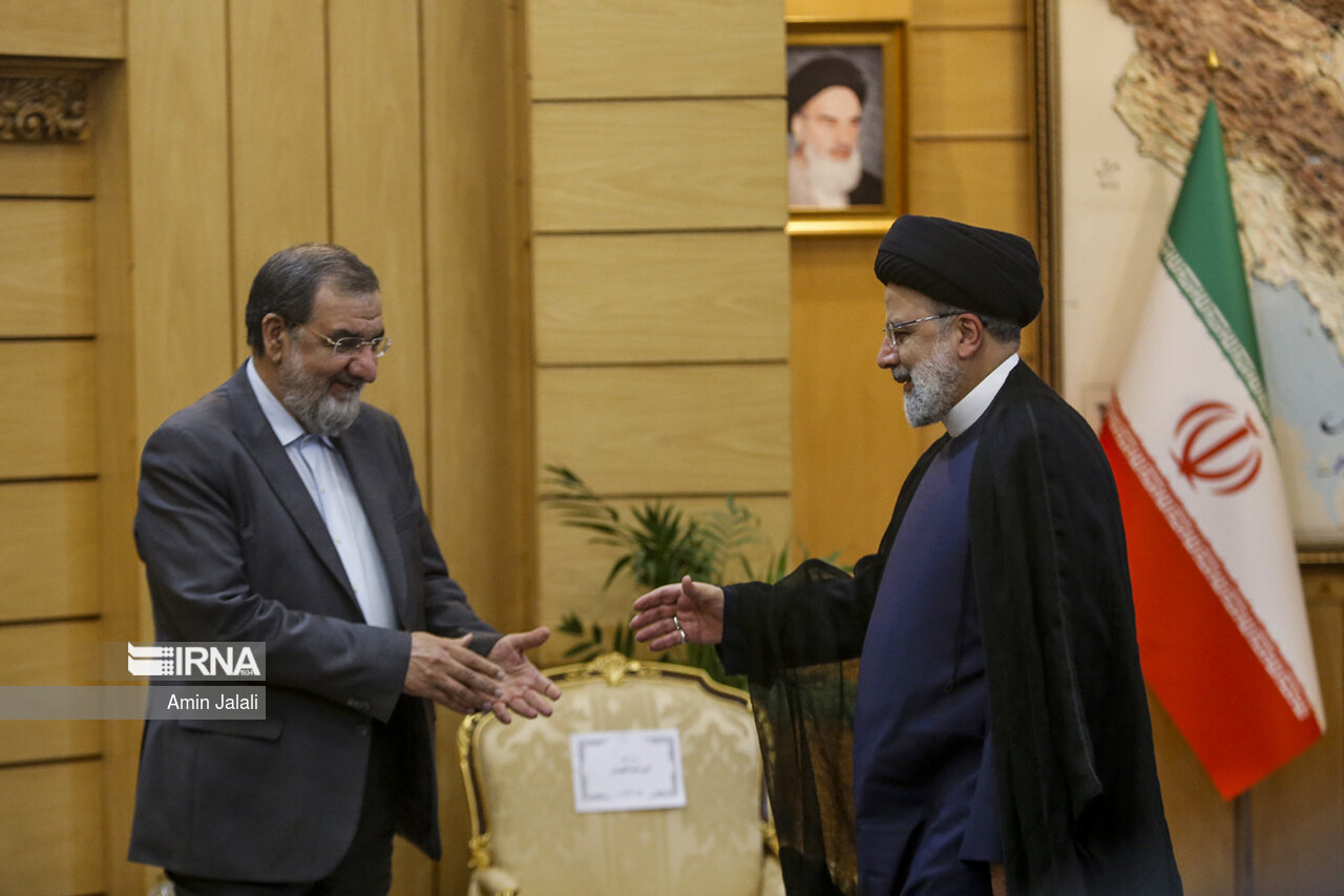 محسن رضایی: لحظاتی قبل از شهادت رئیسی در مشهد طوفان شد