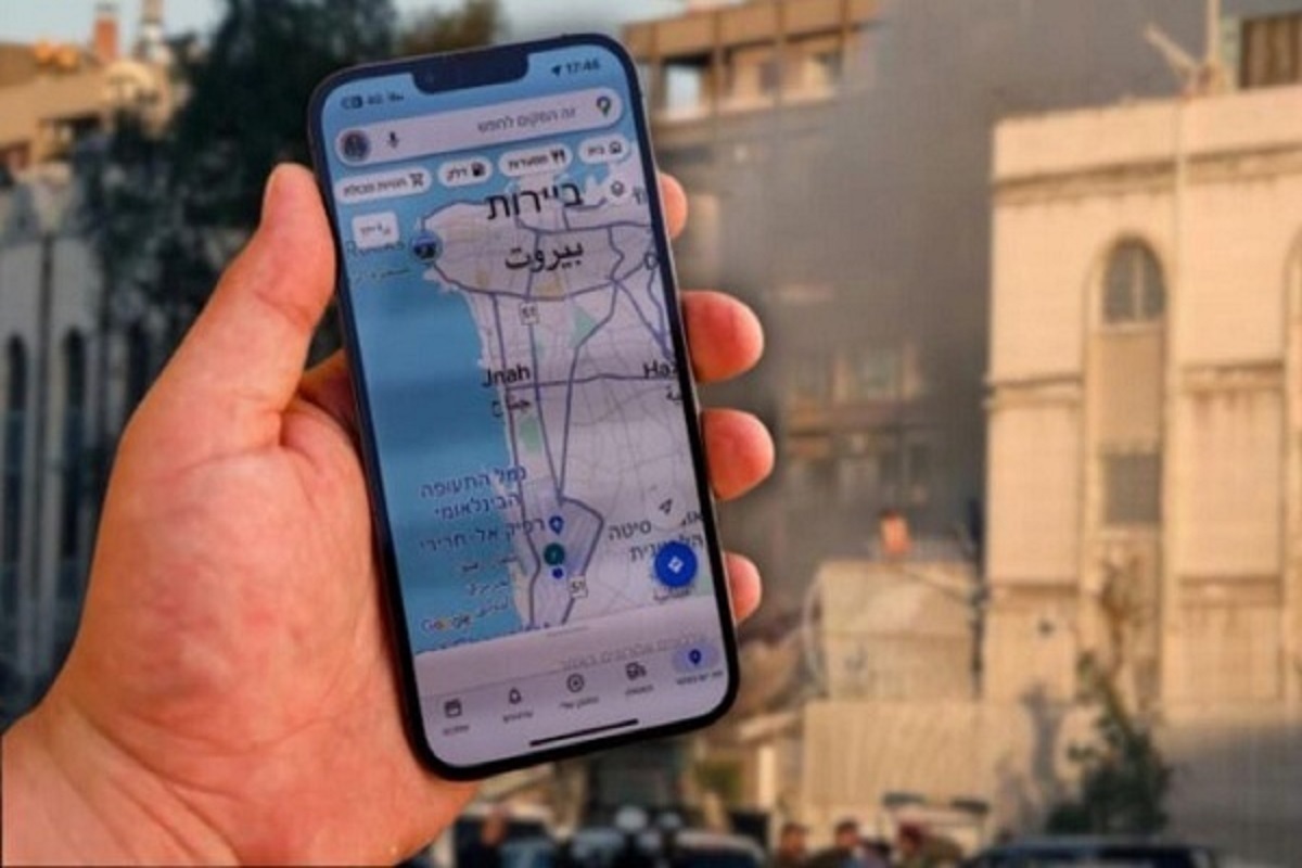 اختلال جی‌پی‌اس این تصویر عجیب را به وجود آورد