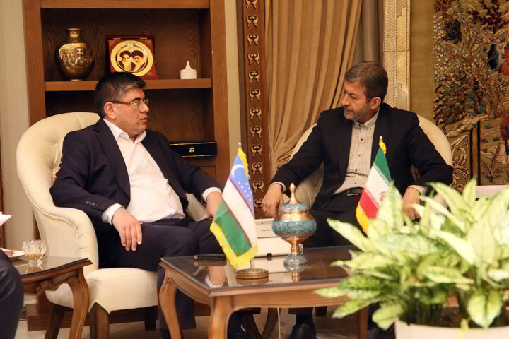 سفیر ازبکستان با استاندار اصفهان دیدار کرد