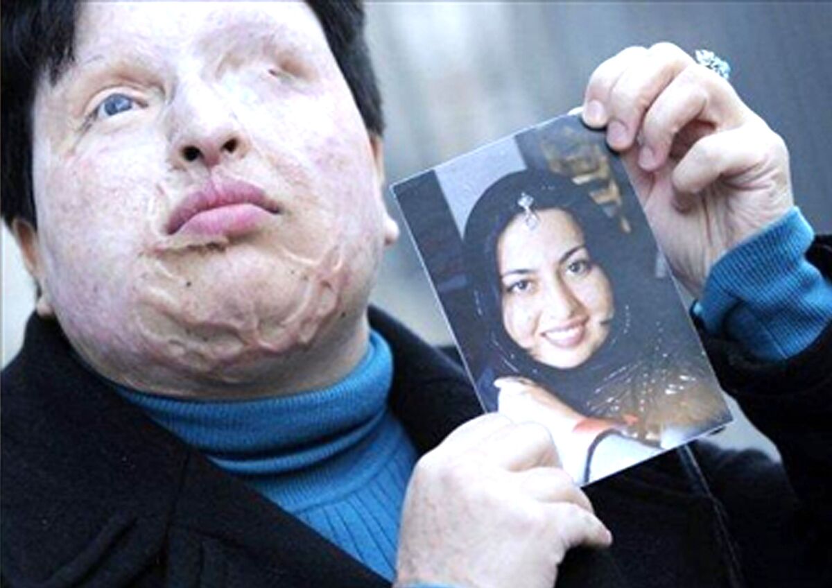 حضور آمنه بهرامی در دادسرای جنایی تهران