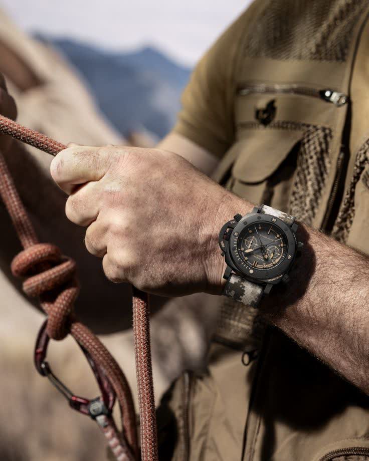 ساعت مردانه بند پارچه ای