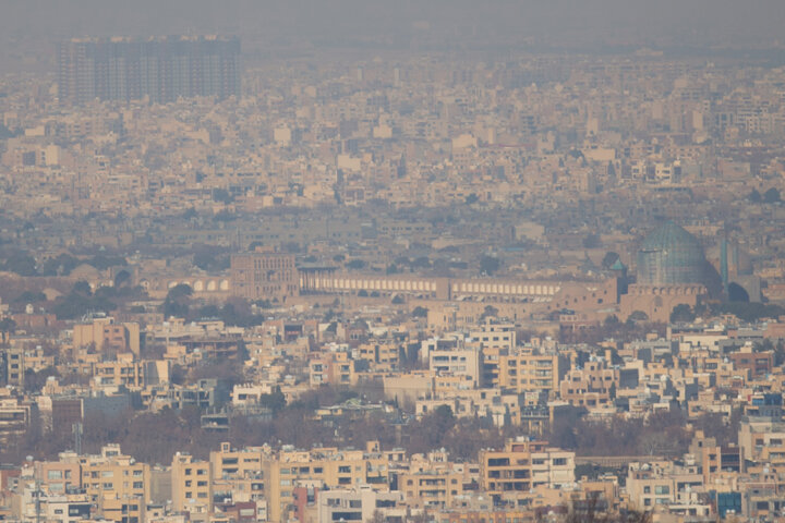 هواشناسی اصفهان درباره آلودگی هوا هشدار دوباره صادر کرد