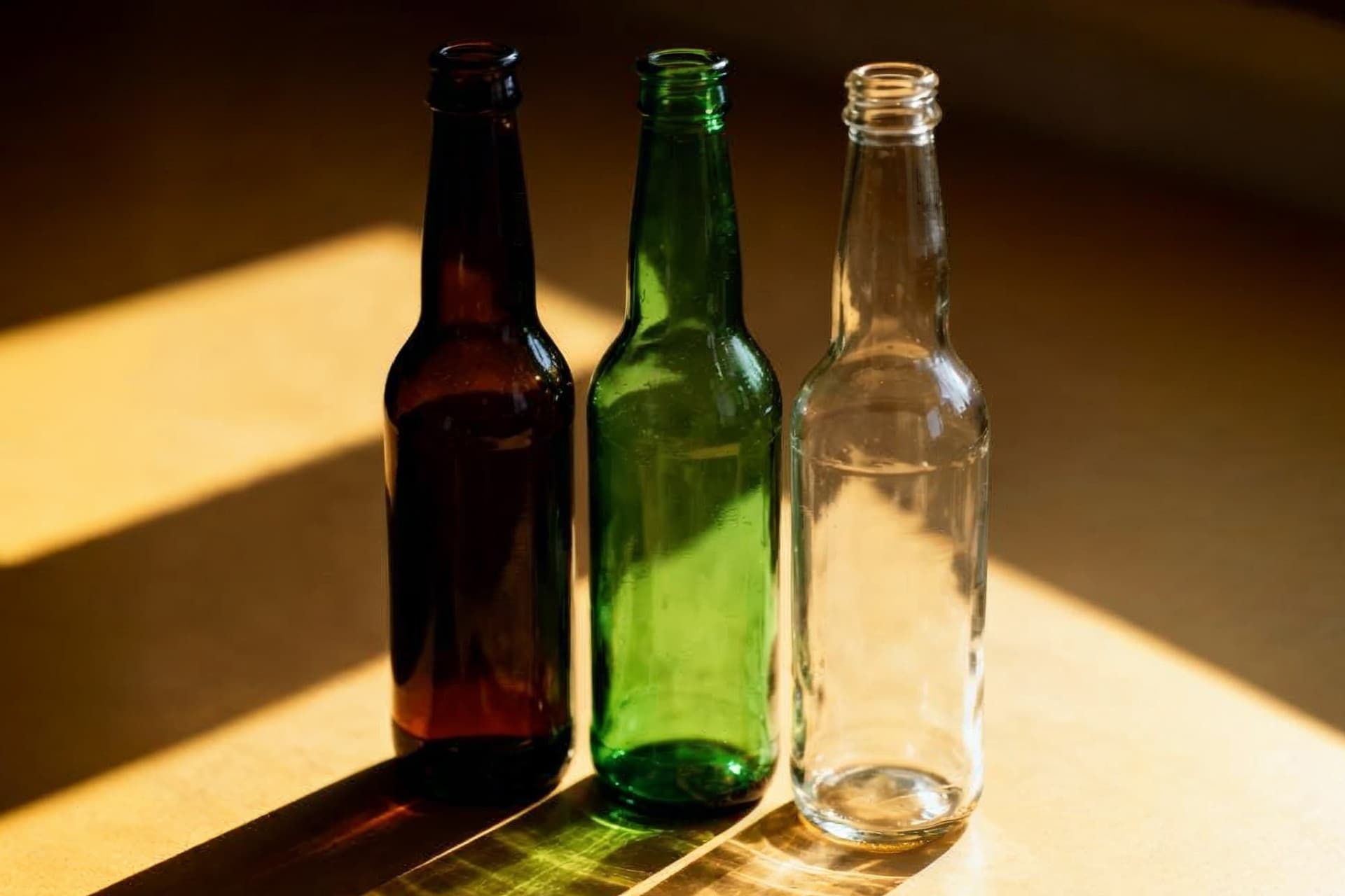 چرا بطری‌ ماءالشعیر سبز یا قهوه‌ای است؟ ‎پاسخ چیزی نیست که انتظارش را دارید