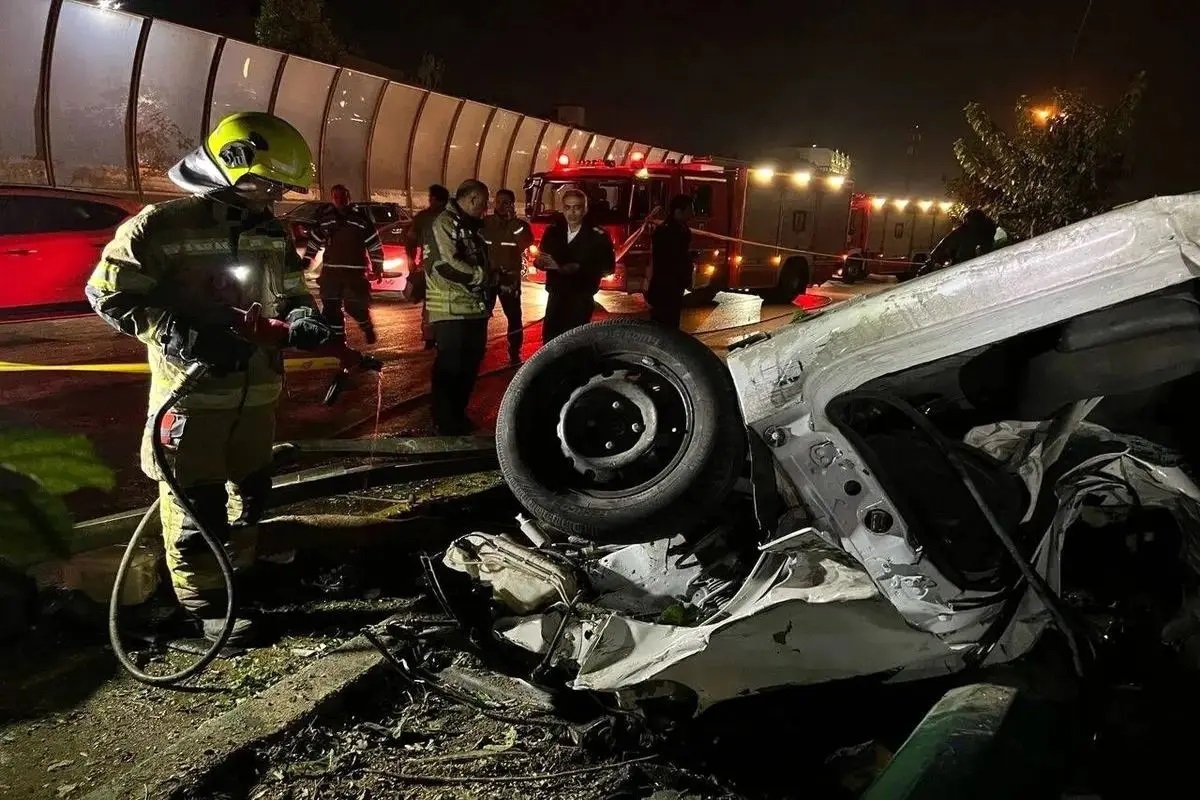 تشکیل پرونده قضایی برای فوت ۴ کارگر شهرداری تهران در تصادف/ راننده مست تفهیم اتهام شد