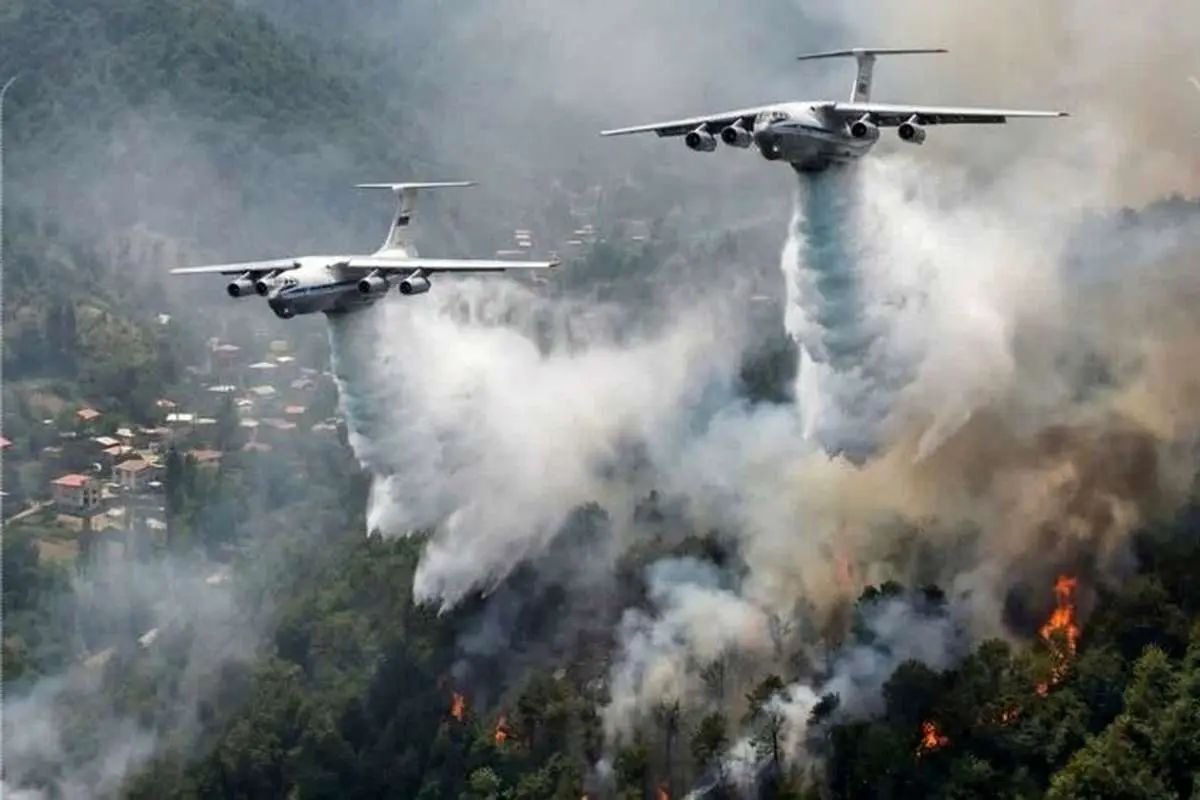 منابع طبیعی: مهار کامل آتش‌سوزی در جنگل‌های الیت؛ نیرو‌ها در حال لکه‌گیری هستند/ پیگیری عملیات اطفای حریق در جنگل‌های گلستان و جلفا