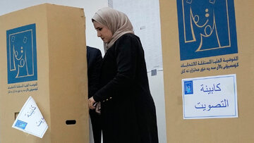 میزان مشارکت عراقی‌ها در انتخابات پارلمانی به بیش از ۵۶ درصد رسید