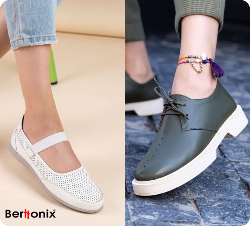 کفش کالج زنانه شیک و راحت و ترند با بهترین قیمت و انواع مدل