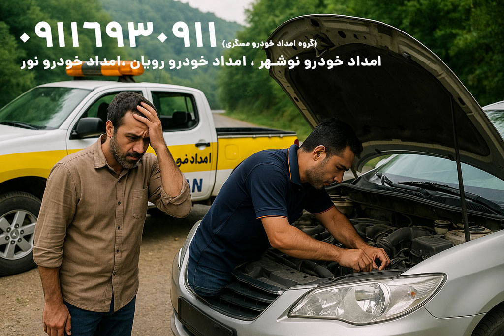 مقایسه بهترین خدمات امداد خودرو نوشهر، رویان و نور برای رانندگان