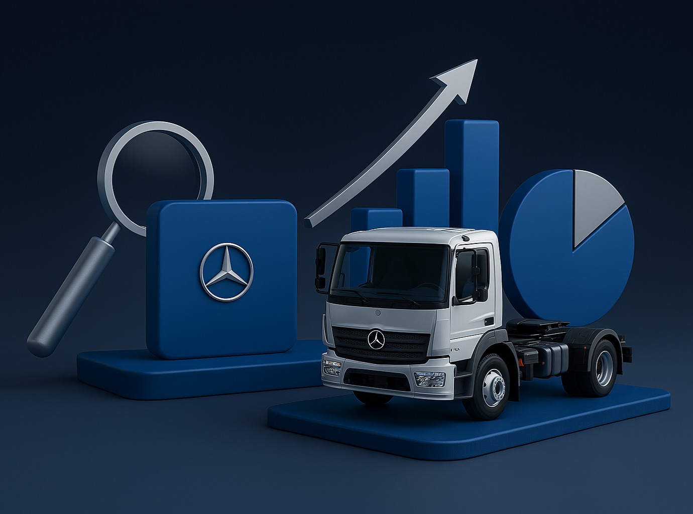 چرا کامیون بنز همچنان انتخاب اول بسیاری از ناوگان‌های حرفه‌ای است؟