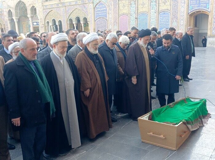 پیکر اشرف بروجردی، فعال سیاسی در شهرری تشییع شد