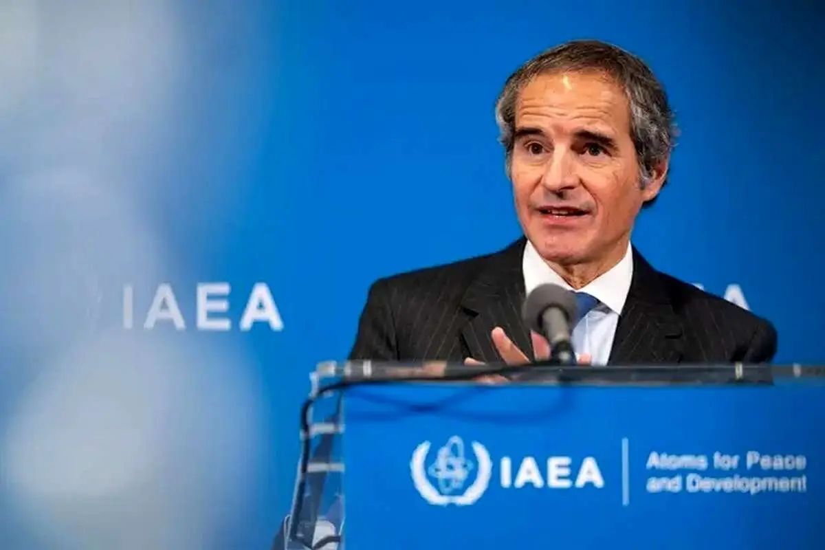 گروسی: بیشتر اورانیوم غنی‌شده با خلوص بالای ایران، در این کشور باقی مانده است