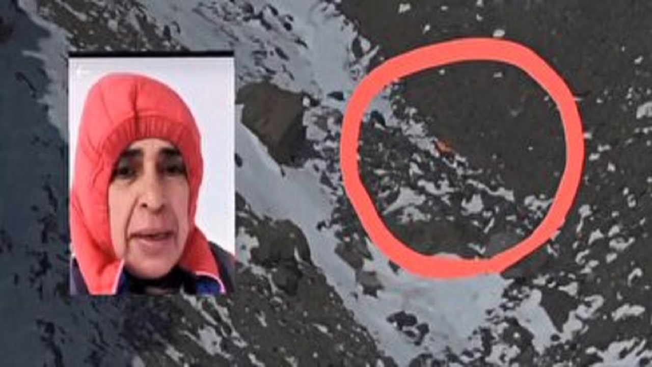 پیکر زن کوهنورد در یخچال «کافر دره» دماوند پیدا شد