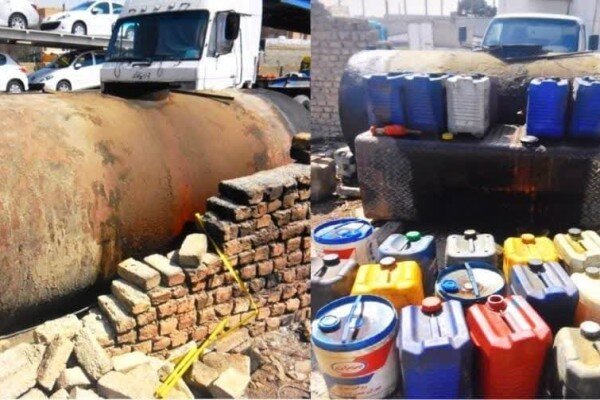 ۲۵ هزار لیتر گازوئیل در یک انبار در اصفهان دپو شده بود