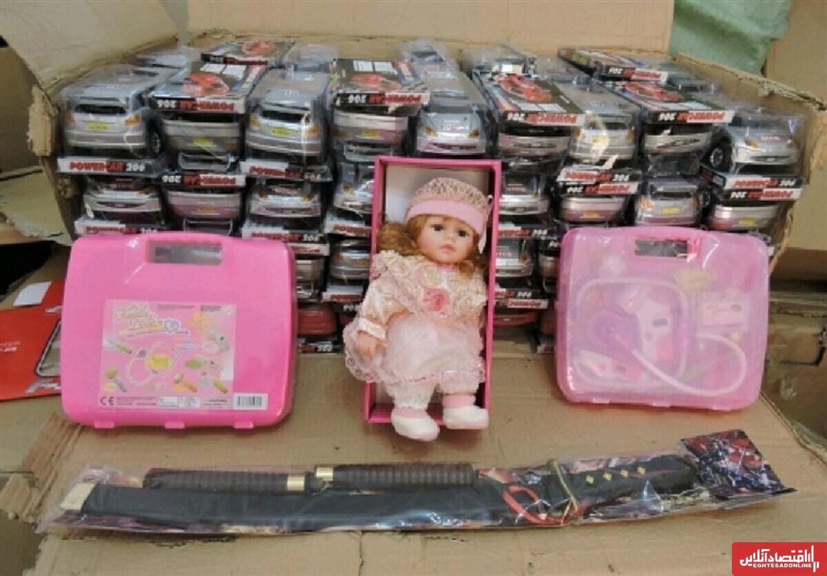 دپوی اسباب‌بازی‌های قاچاق ۶۰ میلیاردی در انبار اصفهان کشف شد