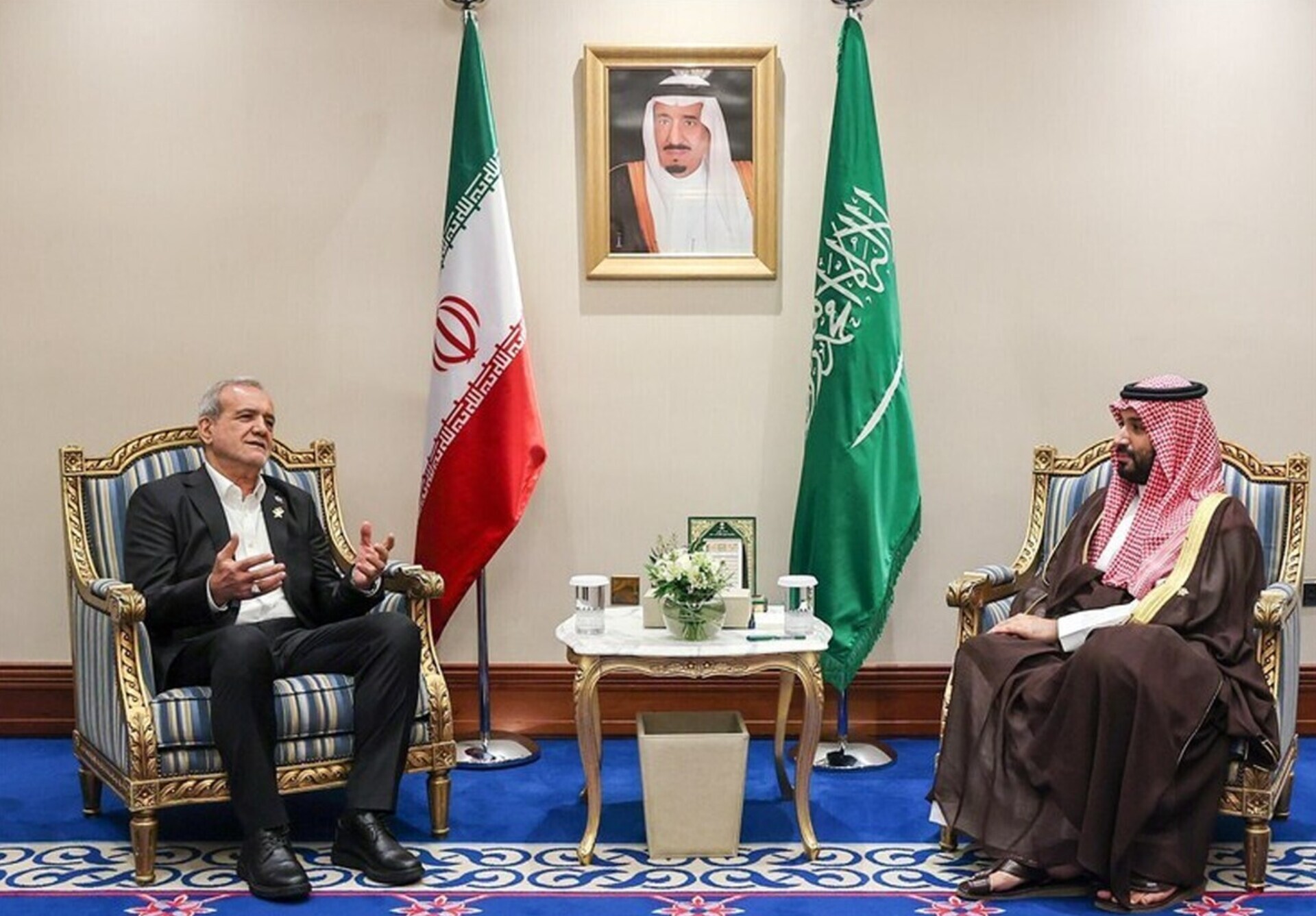 روایت سعودی‌ها از آنچه بن سلمان به پزشکیان گفت: عربستان اجازه نخواهد داد از فضای هوایی یا خاک آن برای هر گونه عملیات نظامی استفاده شود