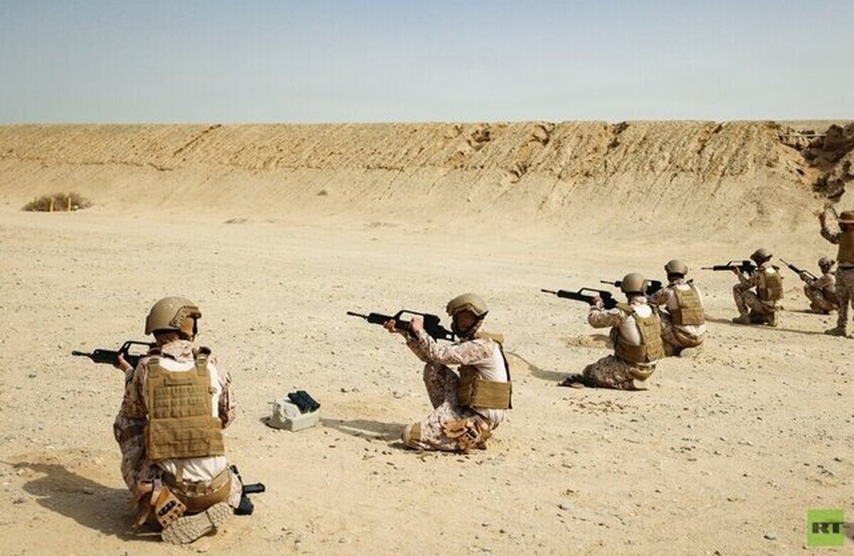 تصاویر سنتکام از تمرین‌ نظامیان آمریکایی در عربستان و قطر