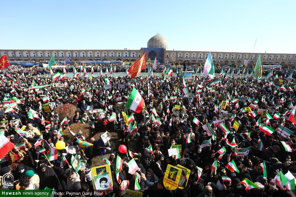 مسیرهای راهپیمایی ۲۲ بهمن در اصفهان اعلام شد