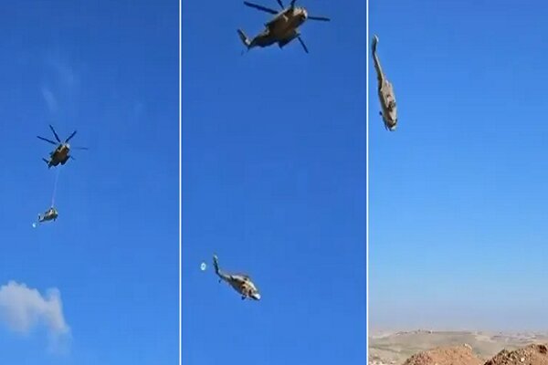 اسامی شهدای سقوط بالگرد هوانیروز در میدان میوه و تره‌بار درچه اعلام شد