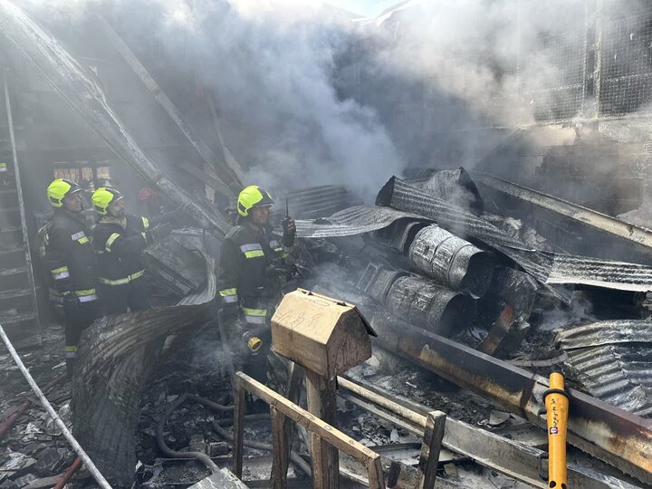 سقوط بالگرد هوانیروز ارتش در درچه؛ خلبان و کمک خلبان به شهادت رسیدند