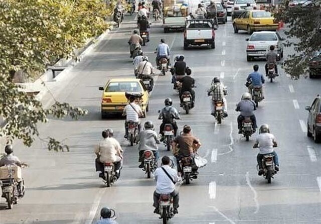 توقیف یک‌هفته‌ای موتورسیکلت متخلف در تهران