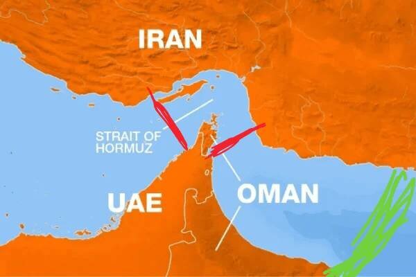 آکسیوس: حدود ۴۰ نفتکش جمعه شب از طریق تنگه هرمز منتقل شده است!
