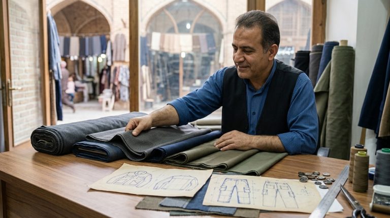 چطور برای خرید لباس کار در اصفهان، پارچه و مدل مناسب را انتخاب کنیم؟